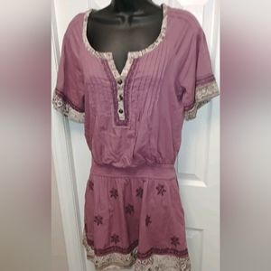 Free People embroidered dress